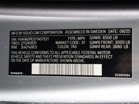 New 2026 Volvo XC90 T8 Plus image 17