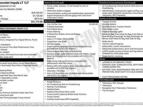 Used 2017 Chevrolet Impala LT image 7