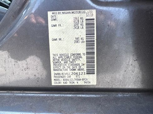 Used 2020 Nissan Altima 2.5 SR FWD image 14