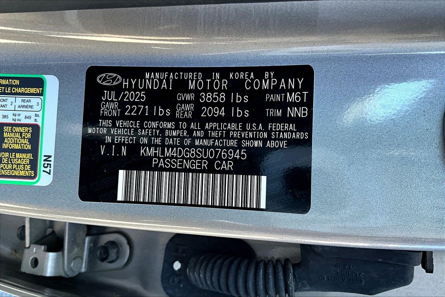 New 2025 Hyundai Elantra Sport FWD image 8