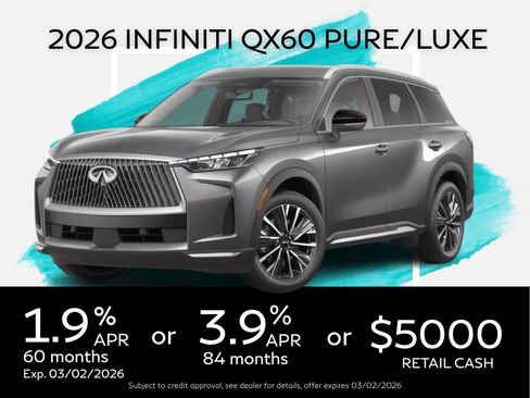 Used 2026 INFINITI QX60 Pure image 2