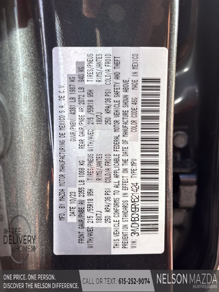 Certified 2024 MAZDA CX-30 AWD 2.5 S w/ Preferred Package image 29
