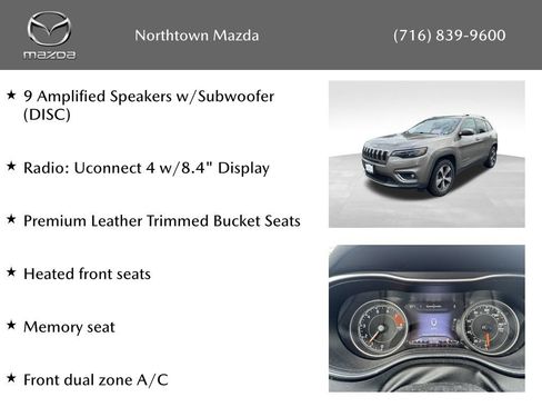 Used 2019 Jeep Cherokee Limited AWD/4WD image 2