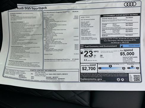 New 2026 Audi SQ5 Premium Plus AWD/4WD image 47