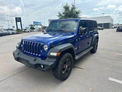 Used 2018 Jeep Wrangler Unlimited Sport S