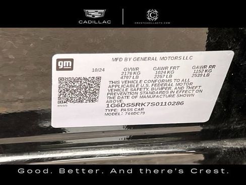Certified 2025 Cadillac CT5 Premium Luxury RWD image 33