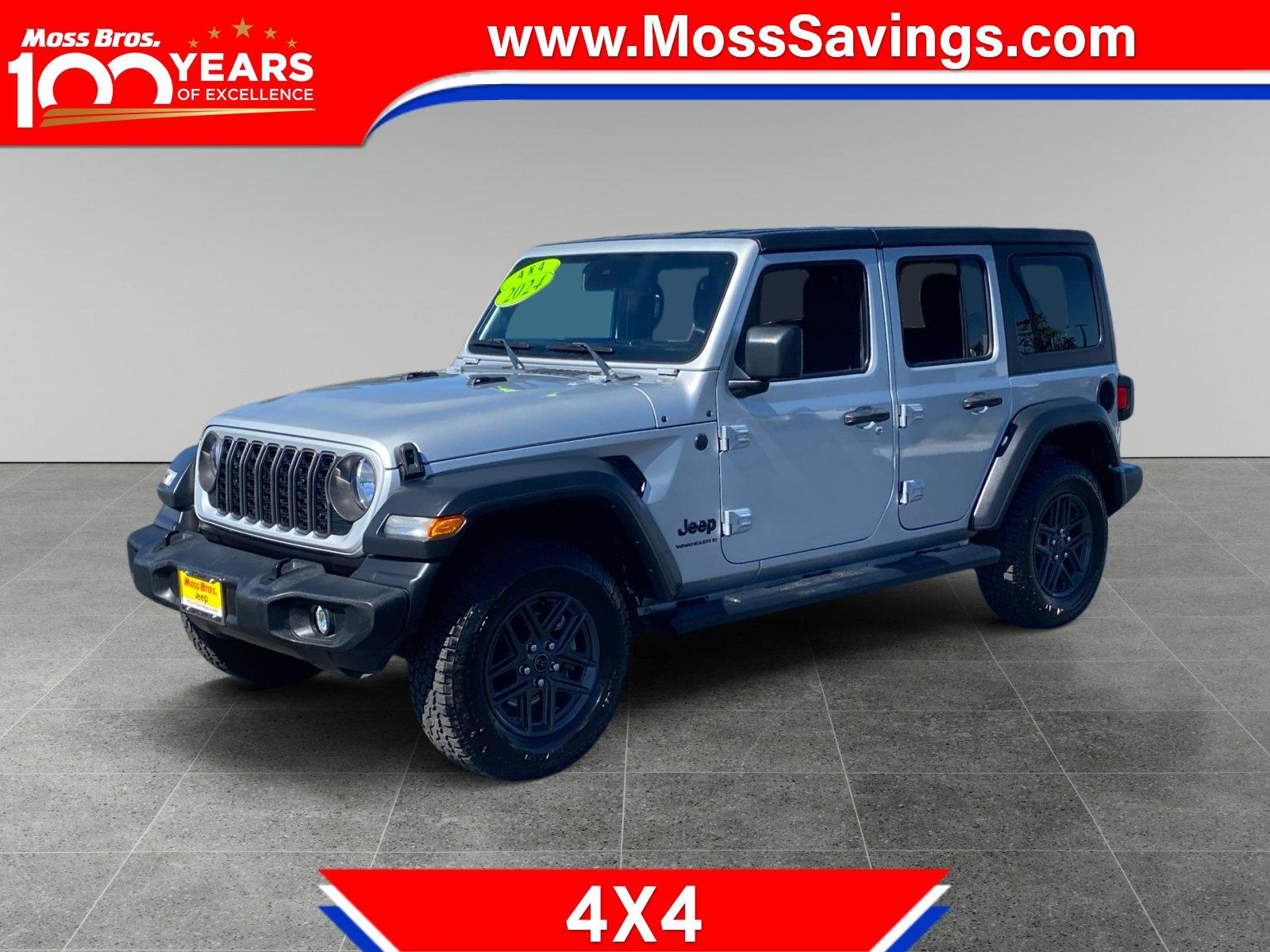 Used 2024 Jeep Wrangler Unlimited Sport AWD/4WD image 1