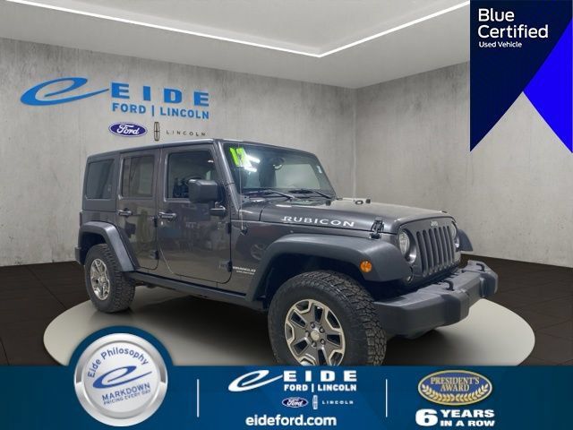 Used 2017 Jeep Wrangler Unlimited Rubicon w/ Connectivity Group AWD/4WD image 1