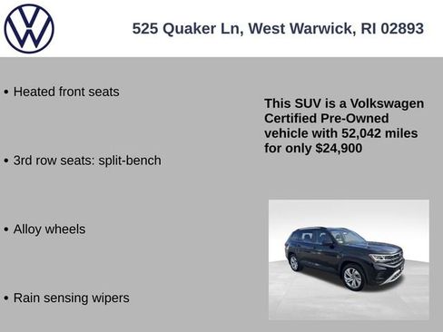 Certified 2022 Volkswagen Atlas SE image 19