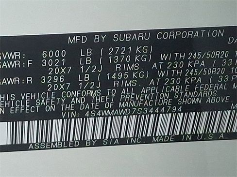 New 2025 Subaru Ascent Bronze Edition image 10