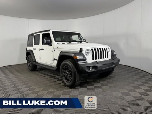 Certified 2024 Jeep Wrangler Unlimited Sport AWD/4WD image 1