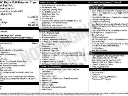 Used 2023 GMC Sierra 1500 Elevation image 28