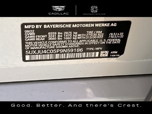 Used 2023 BMW X5 M50i w/ Parking Assistance Package AWD/4WD image 31