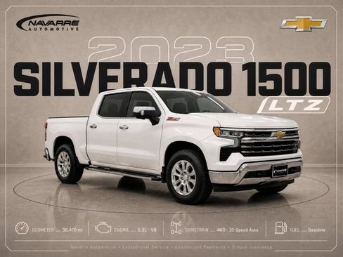 Used 2023 Chevrolet Silverado 1500 LTZ w/ LTZ Premium Package AWD/4WD image 1