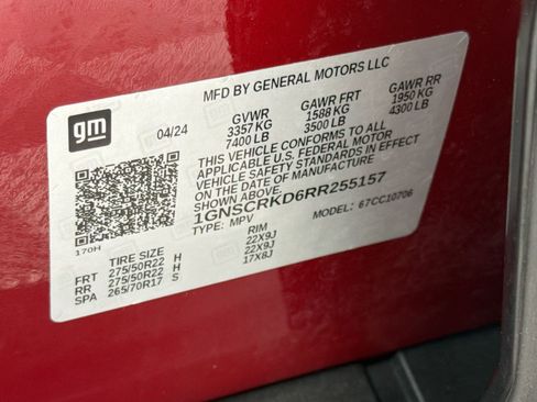 Used 2024 Chevrolet Tahoe RST w/ Luxury Package RWD image 23