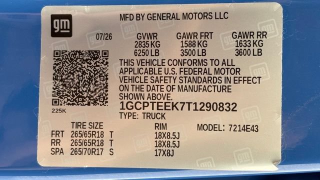 New 2026 Chevrolet Colorado Trail Boss AWD/4WD image 42