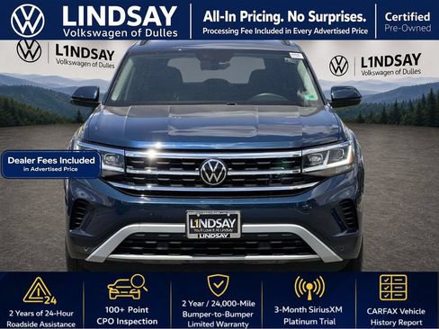 Certified 2023 Volkswagen Atlas SE AWD/4WD image 3