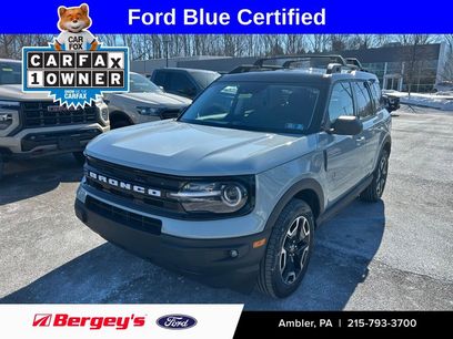 Certified 2022 Ford Bronco Sport Outer Banks w/ Tech Package