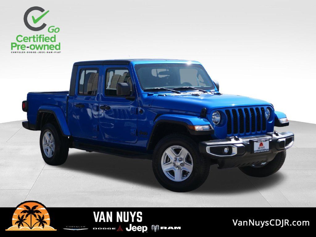 Certified 2023 Jeep Gladiator Sport AWD/4WD image 1