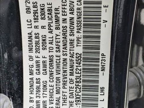 Used 2020 Honda Civic Sport image 22