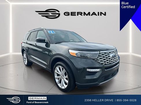 Used 2024 Ford Explorer Platinum w/ Technology Package AWD/4WD image 1