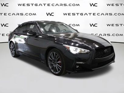 Used 2024 INFINITI Q50 Red Sport 400 w/ Black Opal Edition