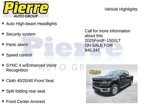 Used 2025 Ford F150 XLT w/ Equipment Group 301A Standard AWD/4WD image 13