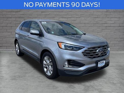 Certified 2022 Ford Edge Titanium w/ Equipment Group 301A AWD/4WD image 1