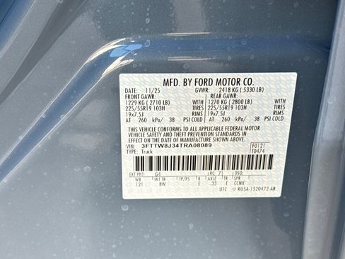 New 2026 Ford Maverick XLT w/ Equipment Group 301A image 25