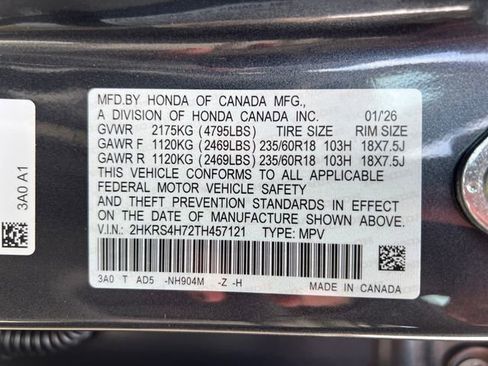 New 2026 Honda CR-V EX-L image 22