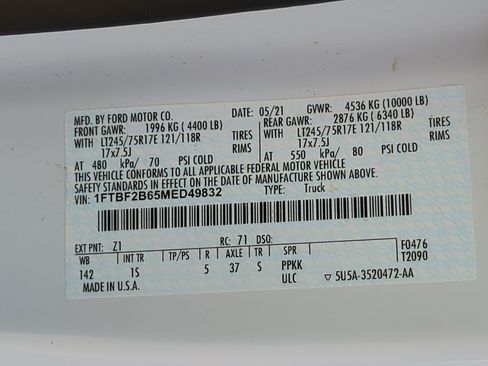 Used 2021 Ford F250 XL w/ Power Equipment Group image 29