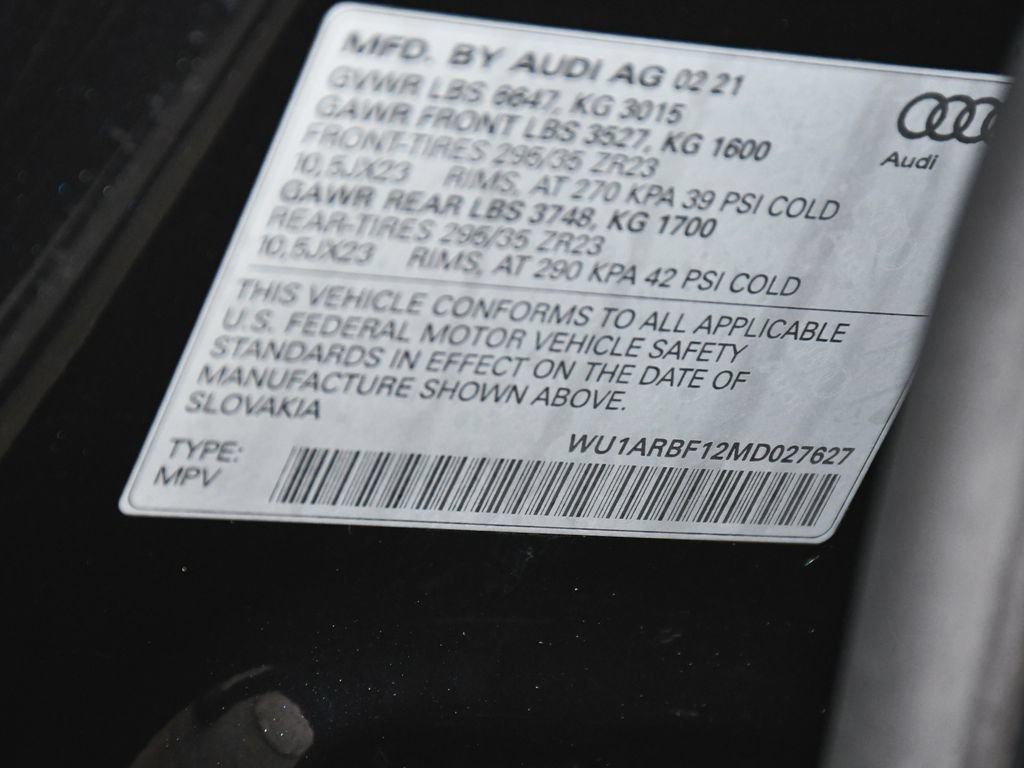 Used 2021 Audi RS Q8 AWD/4WD image 22