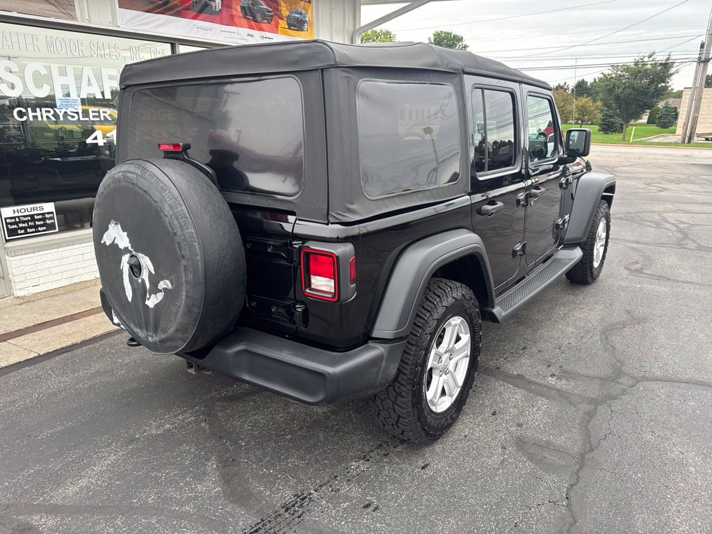 Used 2019 Jeep Wrangler Unlimited Sport S AWD/4WD image 8