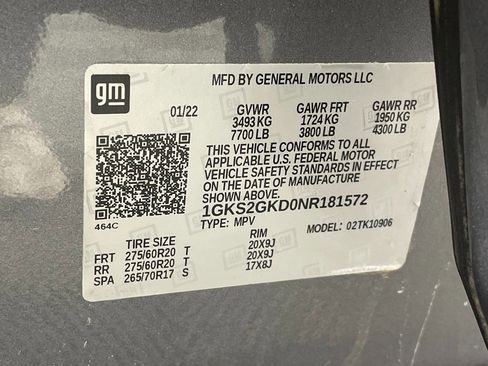 Used 2022 GMC Yukon XL SLT w/ SLT Premium Package image 27