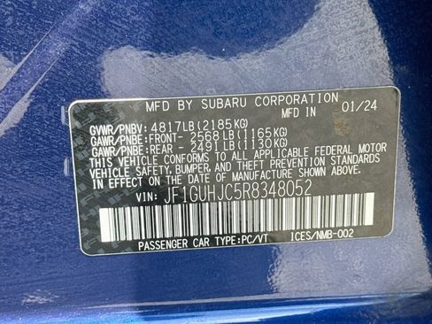 Certified 2024 Subaru Impreza RS AWD/4WD image 39