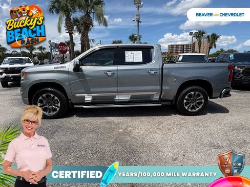 Used 2025 Chevrolet Silverado 1500 High Country w/ Technology Package AWD/4WD image 4