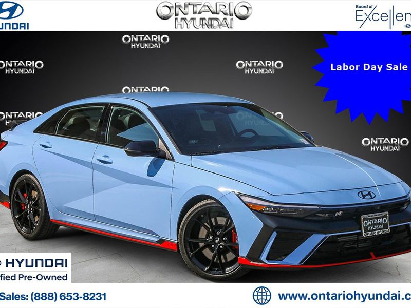 Certified 2025 Hyundai Elantra N image 1
