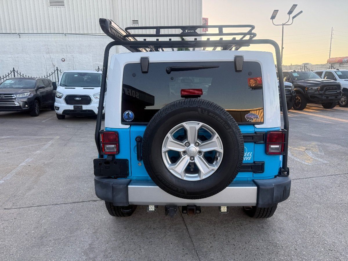 Used 2017 Jeep Wrangler Unlimited Sahara w/ Quick Order Package 24E Chief AWD/4WD image 5