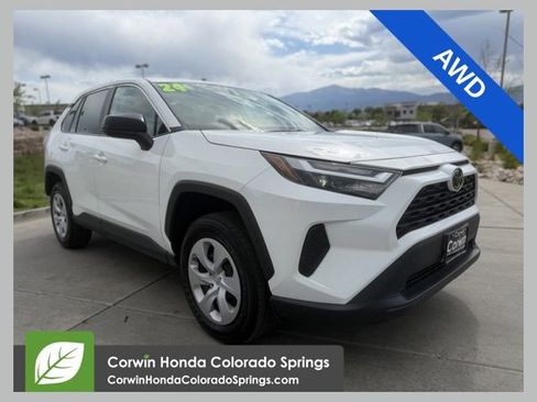 Used 2024 Toyota RAV4 LE AWD/4WD image 1