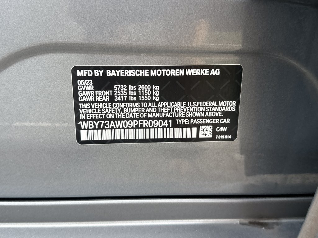 Used 2023 BMW i4 eDrive40 w/ Parking Assistance Package RWD image 24