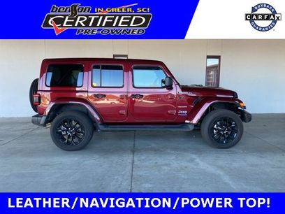 Certified 2022 Jeep Wrangler Unlimited Sahara