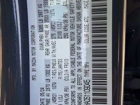 Used 2025 MAZDA CX-70 Plug-In Hybrid w/ Premium Plus image 28