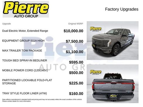 Used 2023 Ford F150 Lightning Lariat w/ Equipment Group 511A High AWD/4WD image 13