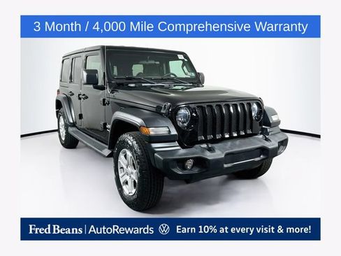 Used 2018 Jeep Wrangler Unlimited Sport S AWD/4WD image 1