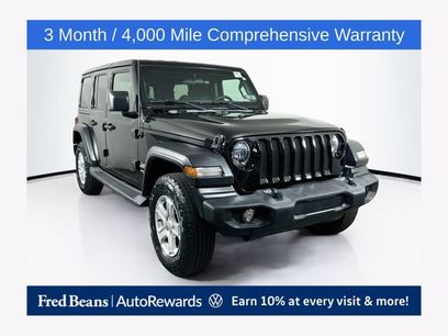 Used 2018 Jeep Wrangler Unlimited Sport S