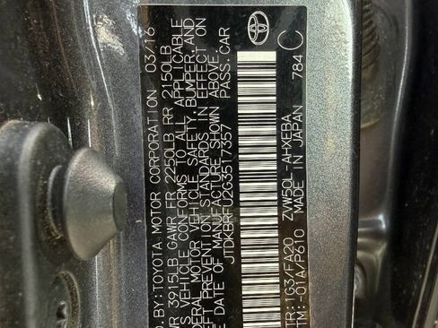 Used 2016 Toyota Prius Two FWD image 25