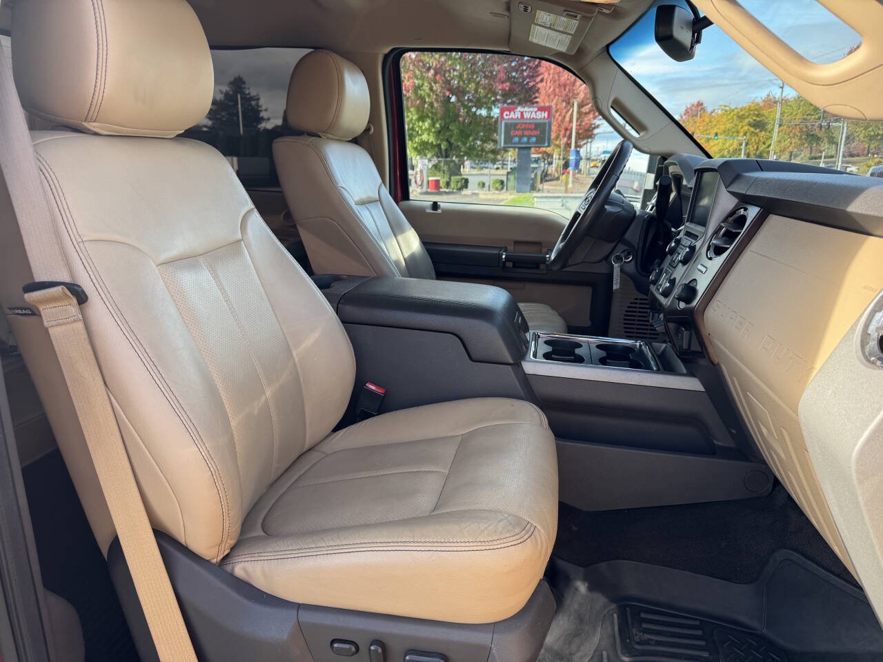 Used 2014 Ford F350 Lariat w/ Lariat Interior Package AWD/4WD image 12