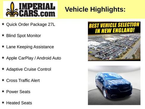 Used 2025 Chrysler Pacifica Select FWD image 3