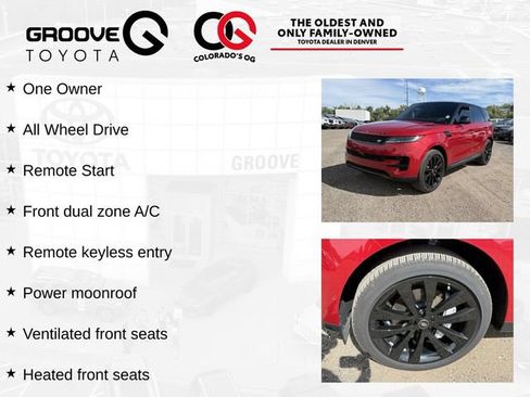 Used 2025 Land Rover Range Rover Sport SE AWD/4WD image 4