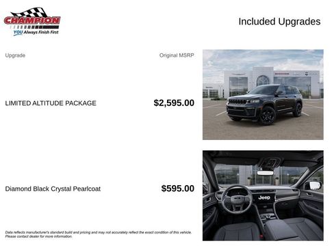 New 2026 Jeep Grand Cherokee Limited w/ Limited Altitude Package image 6